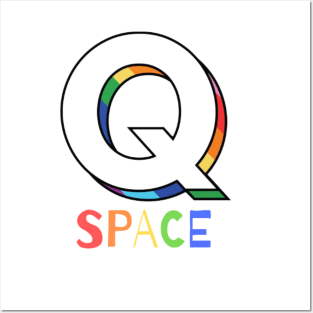 Q Space Posters and Art